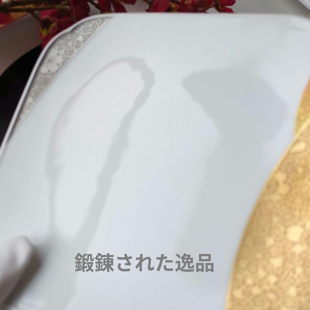 乃りたけ　ダイヤモンドコレクション　金閣銀閣シリーズ　角皿　中皿　5枚