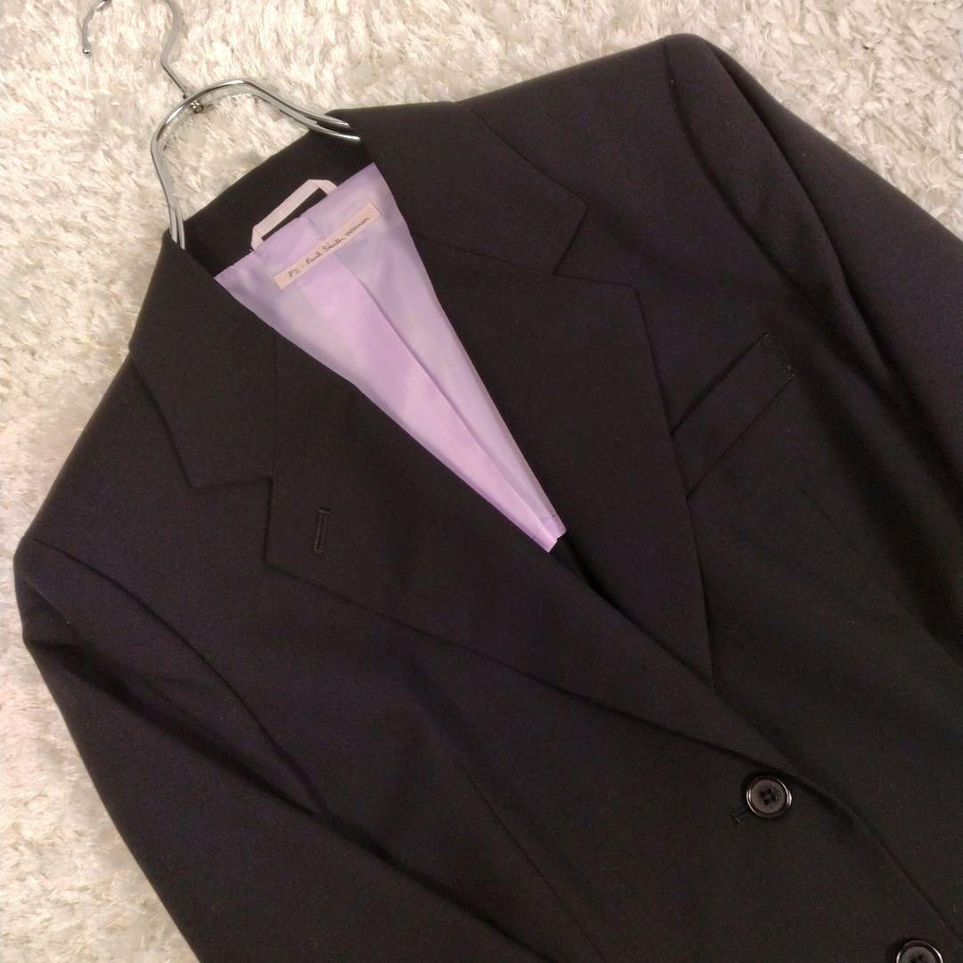 レディース☆ピーエスポールスミス　パンツスーツ　セットアップ春夏サマーウール42