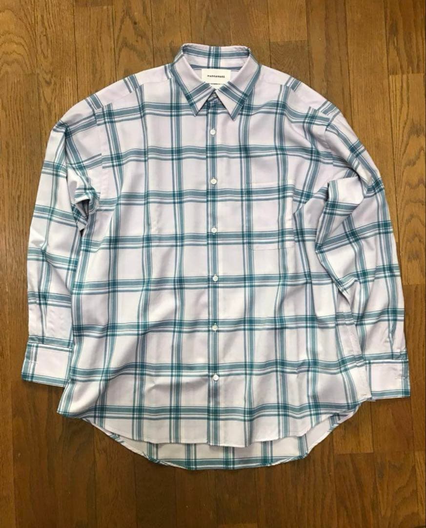 MARKAWARE コンフォートフィットシャツ　120’sウールトロピカル