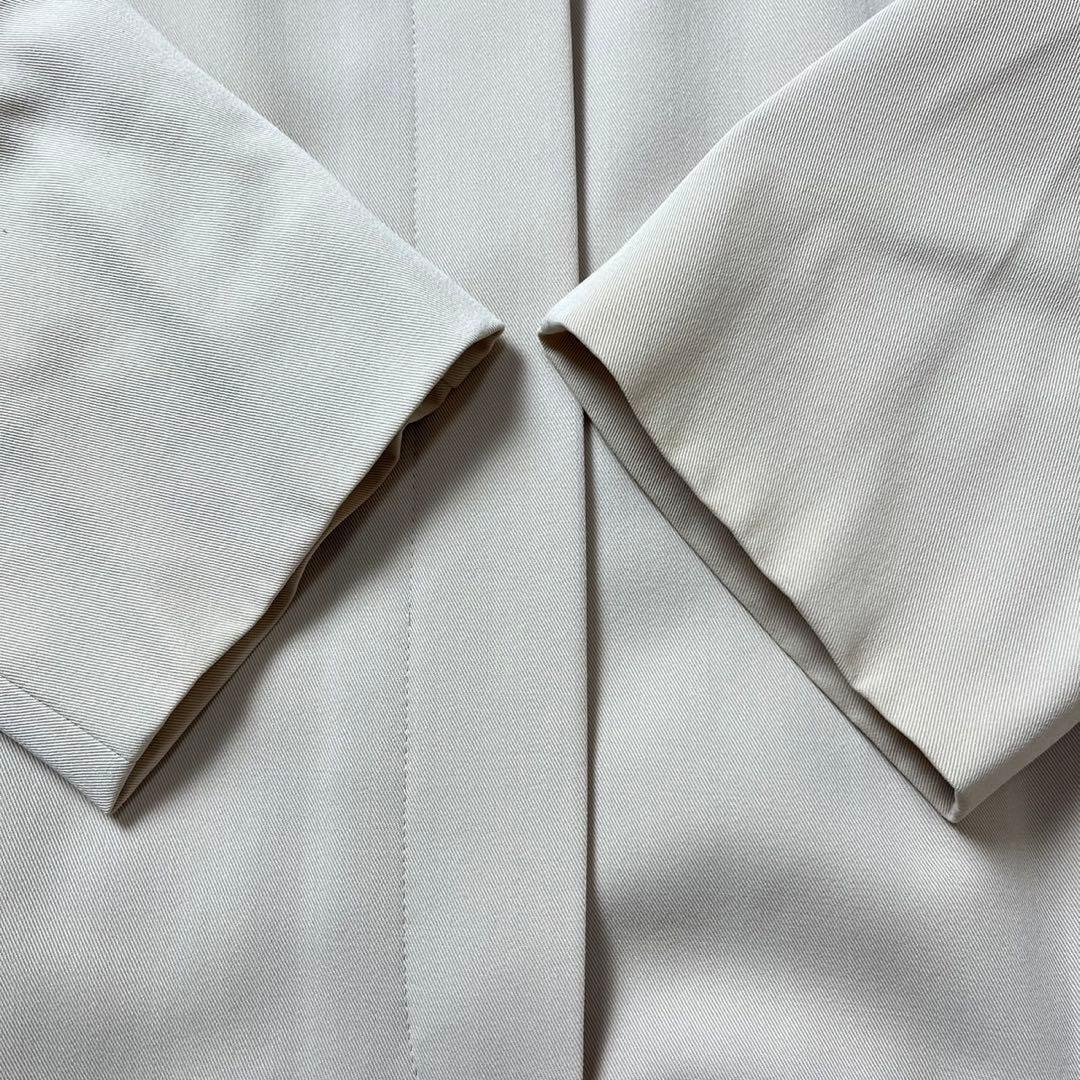 マックスマーラ　最高級　白タグ　ステンカラーコート　ウール100％　ベージュ