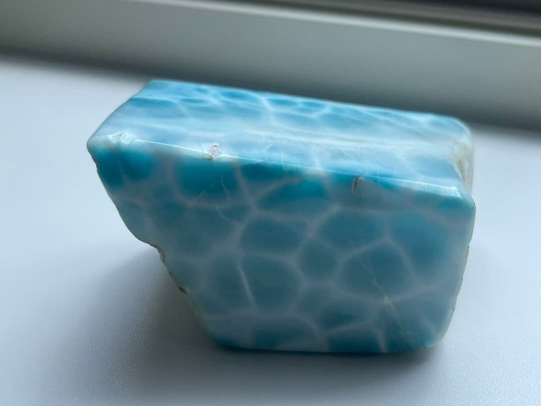 ラリマール　原石　197.4グラム