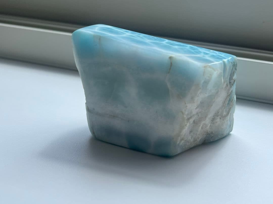 ラリマール　原石　197.4グラム