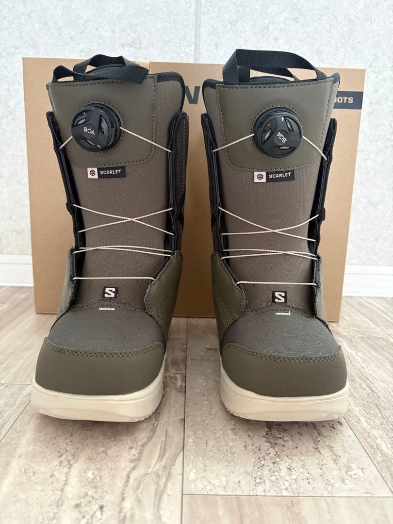 SALOMON スノーボードブーツSCARLET BOA 23.5㎝新品未使用