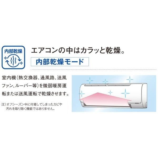 CORONA 壁掛けエアコン本体 ホワイト