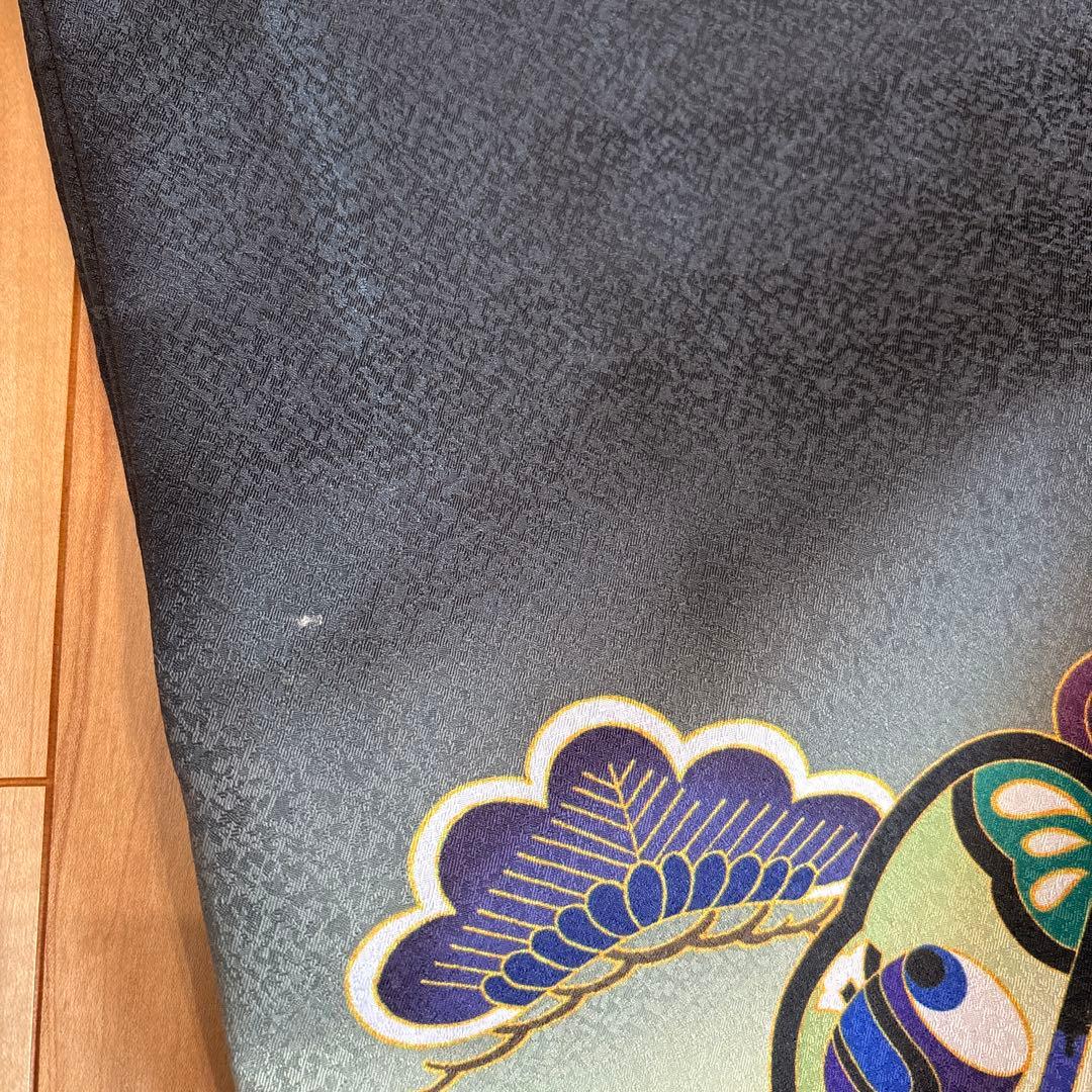 七五三 R.KIKUCHI 5歳男の子 羽織袴セット（緑色） 110cm