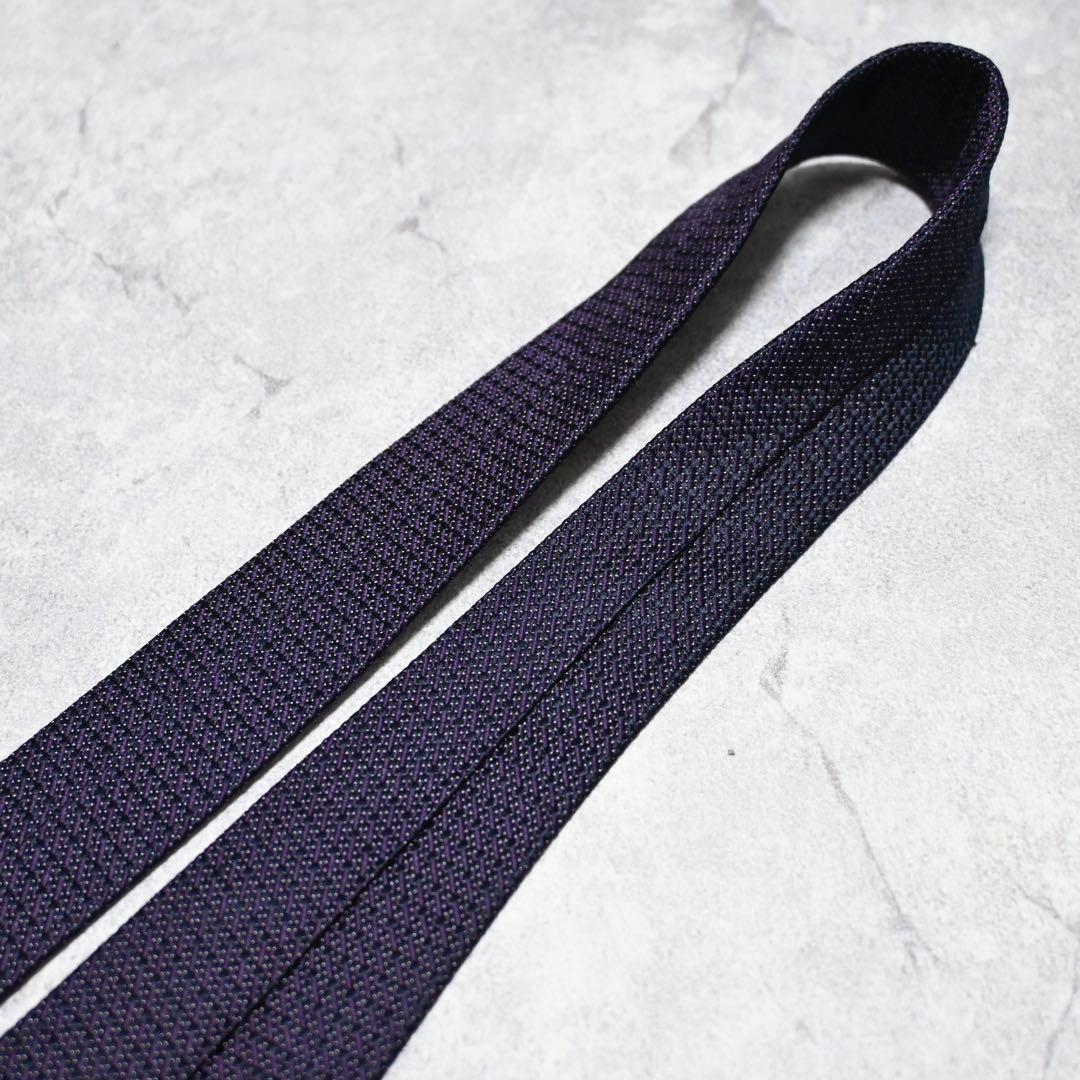 【美品】 CELINE セリーヌ ソリッド パープル ネクタイ