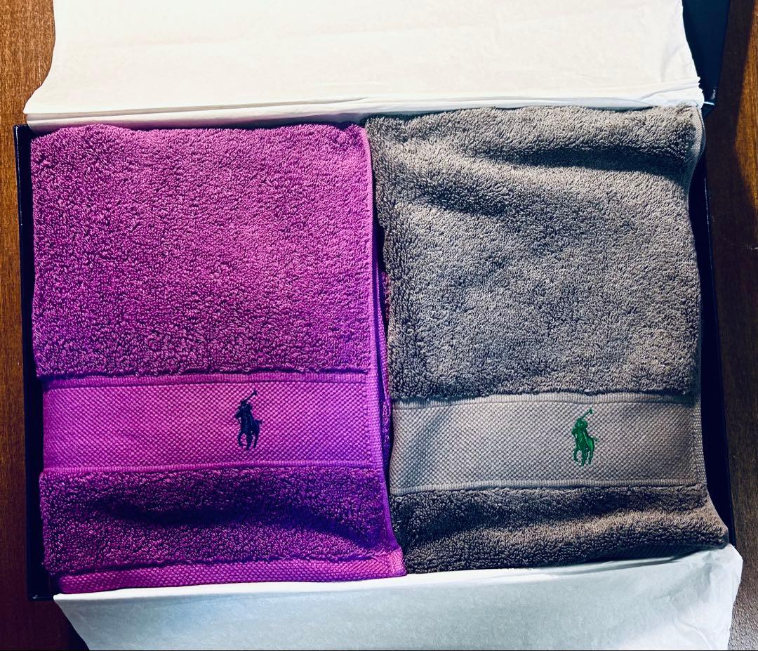 RALPH LAUREN  プレイヤー タオル　バスタオル2枚　日本製