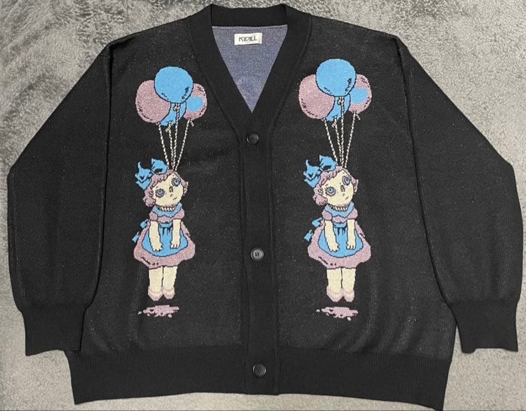 【美品】kidill カーディガン