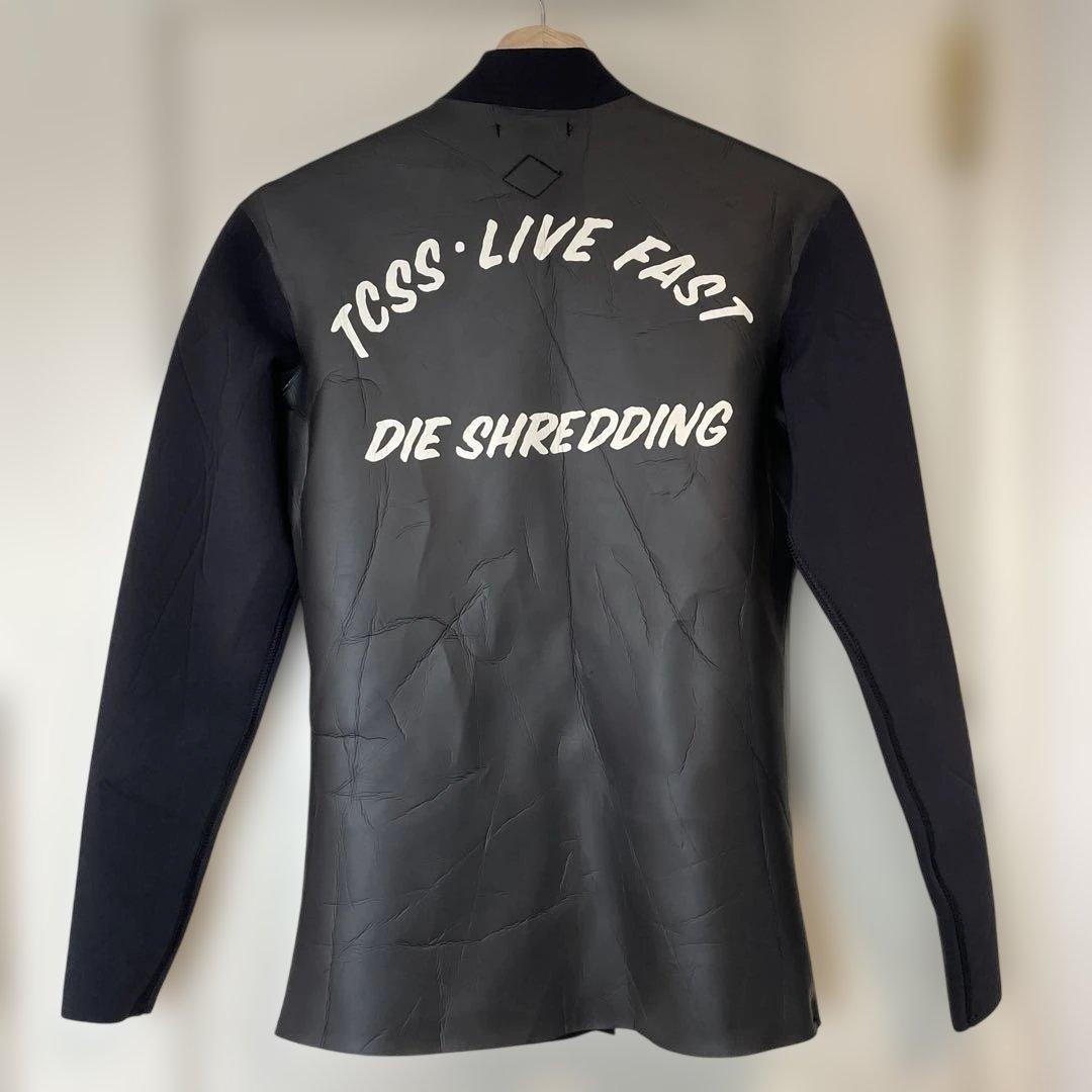 TCSS タッパー フロントジッパー ブラック M