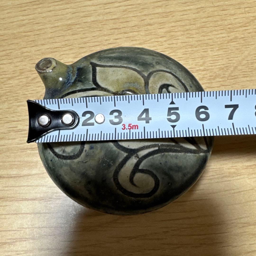 水滴　陶器　沖縄工芸品？