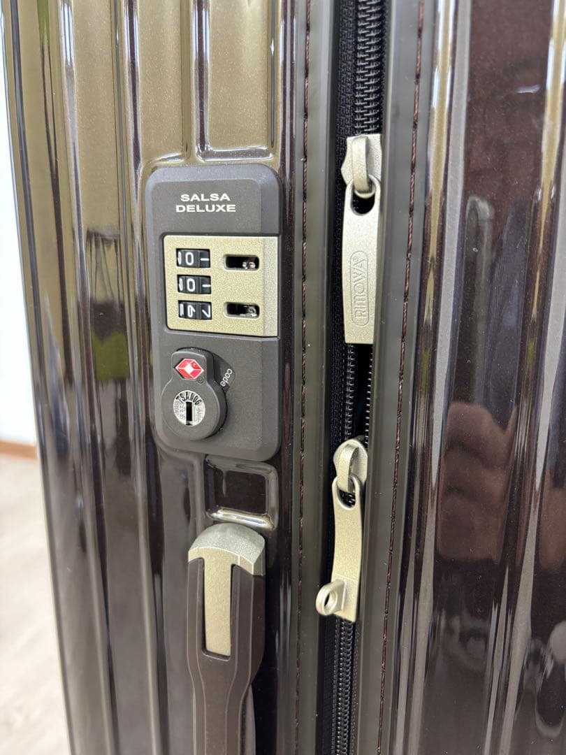 パカ　RIMOWA リモワ キャリーケース ダークブラウン系 スーツケース