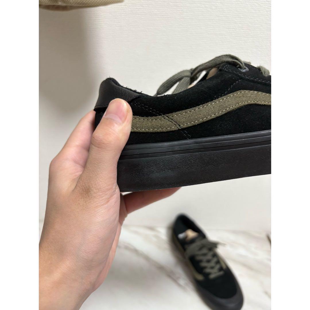 2018's Vans BMX用 スエード ブラック×カーキ オールドスクール