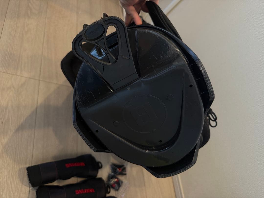 BRIEFING ブラックキャディバッグ　cr-4