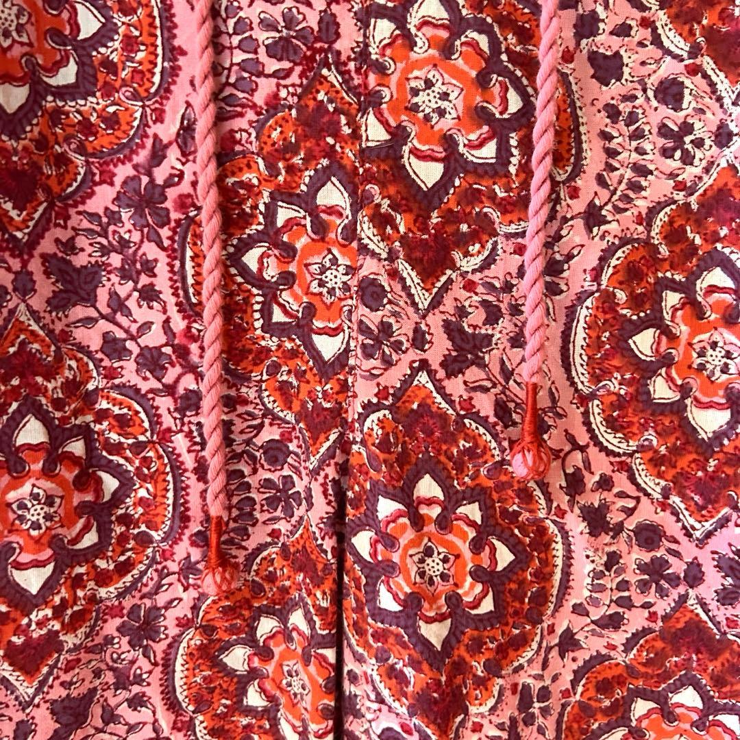 インドブランド　Anokhi アノーキー　ジャンプスーツ S