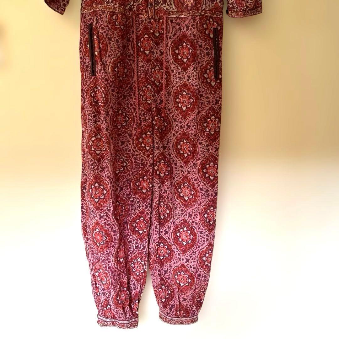 インドブランド　Anokhi アノーキー　ジャンプスーツ S