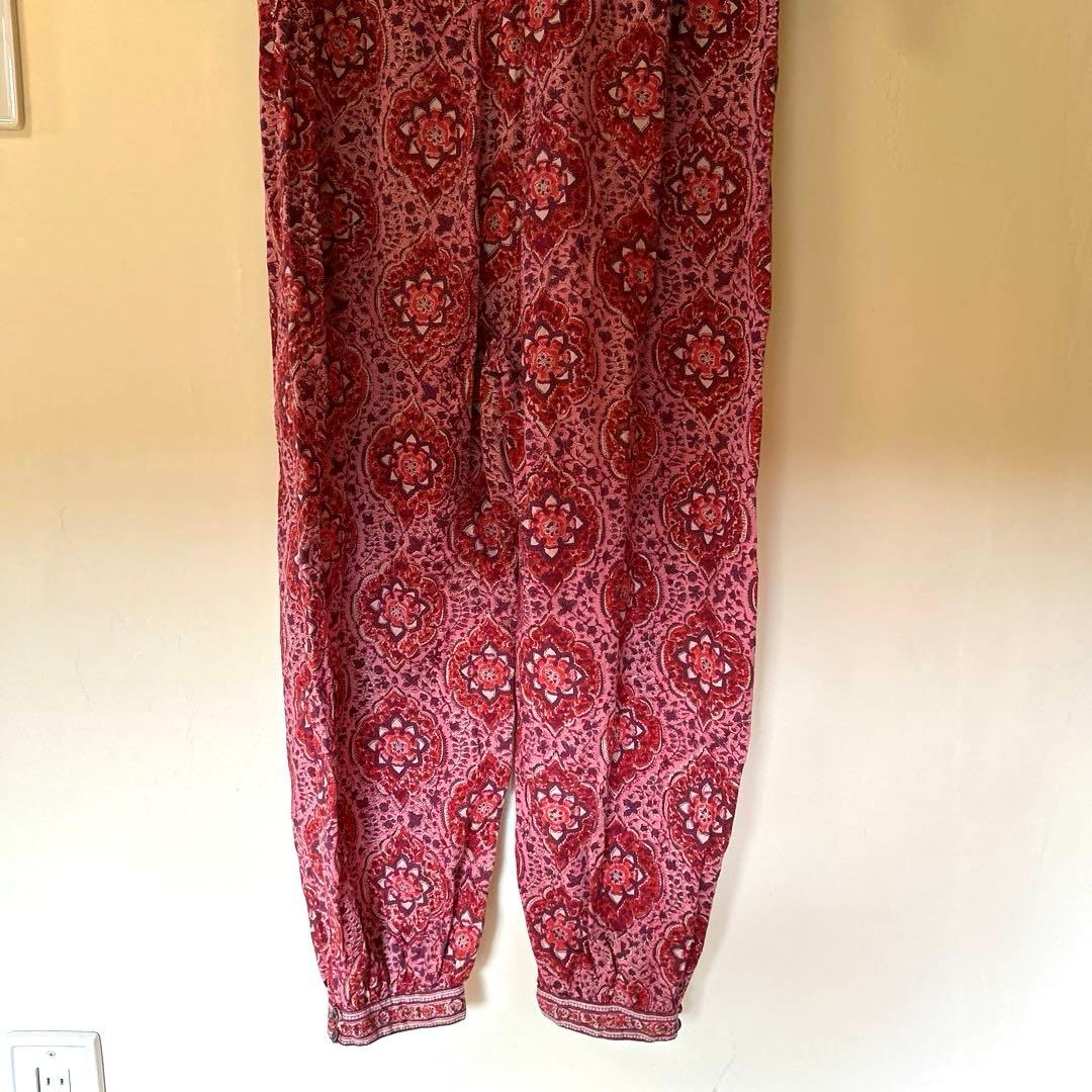 インドブランド　Anokhi アノーキー　ジャンプスーツ S