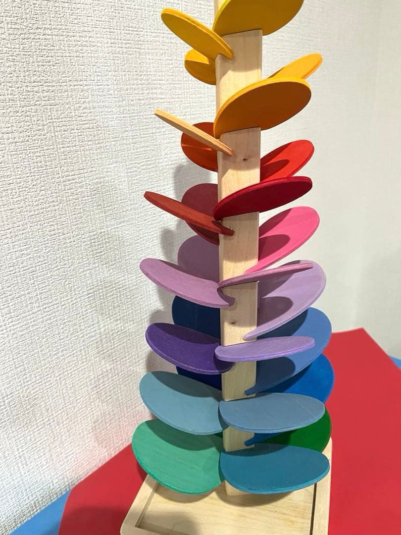 カラコロツリー　Mサイズ　ドイツで購入　優しい音　新品未使用　ビー玉転がし