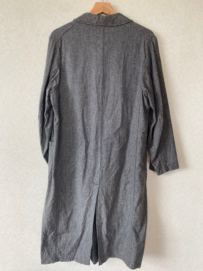 30〜40年代 フランスブラックシャンブレーアトリエコート