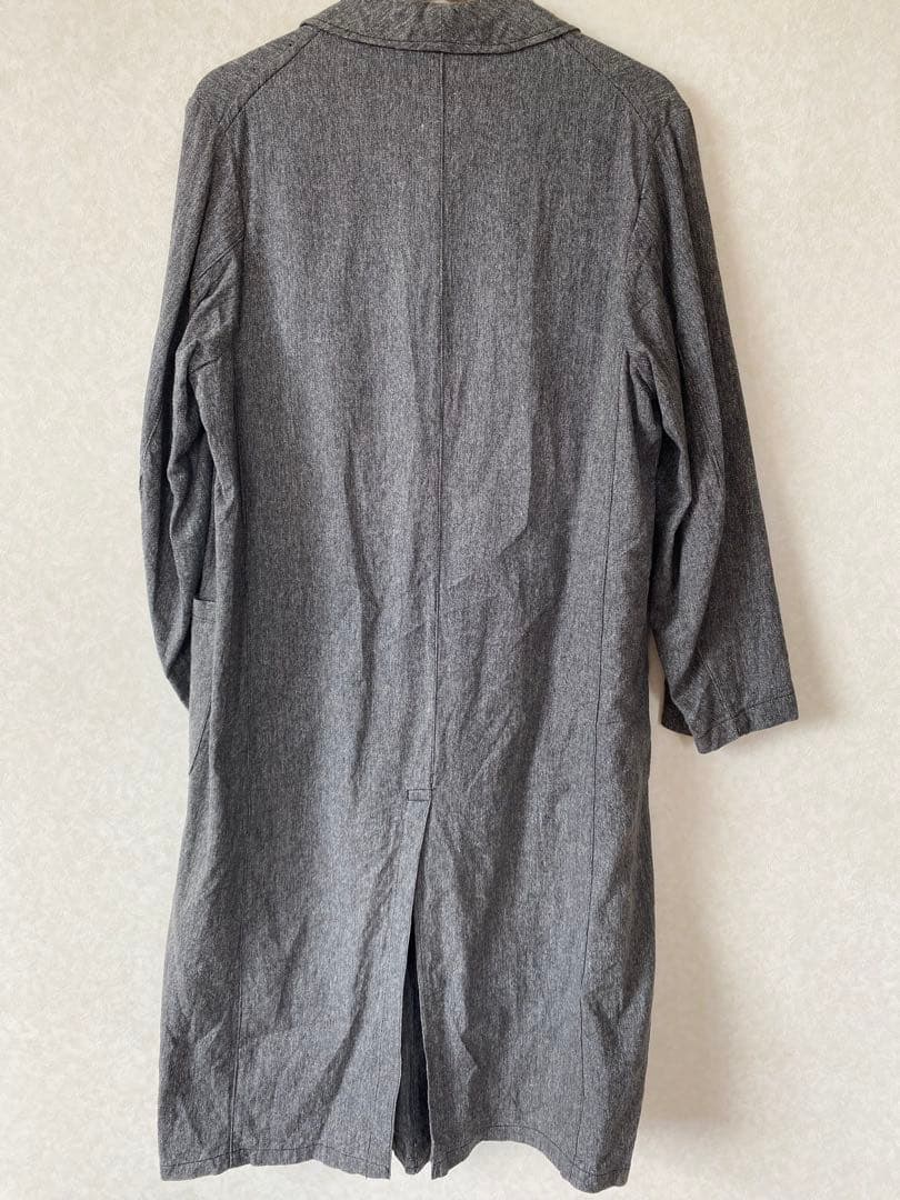 30〜40年代 フランスブラックシャンブレーアトリエコート