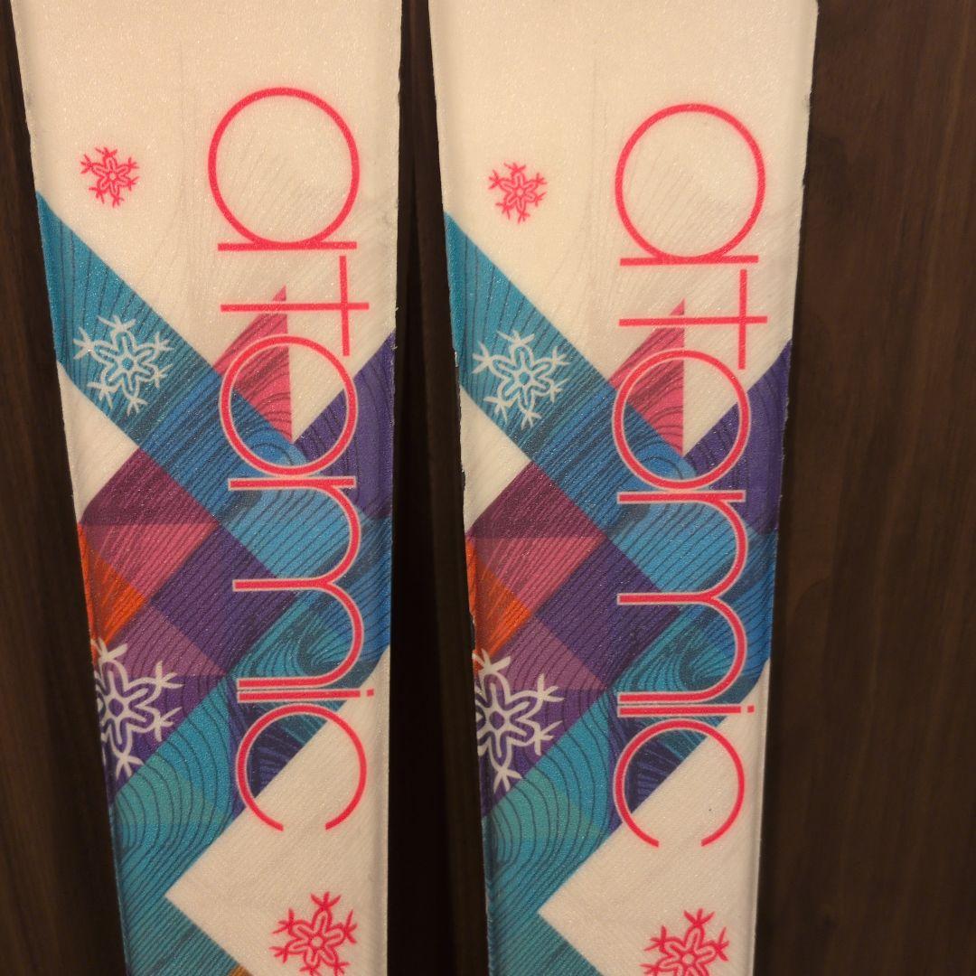 [美品] Atomic スキー板 ジュニア 130