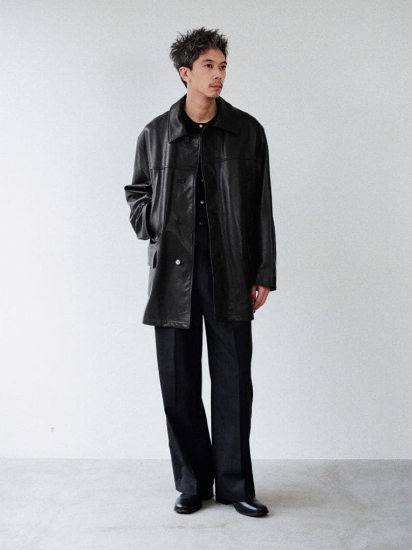 ジャケット・アウター lidnm Lamb Veg Car Coat L