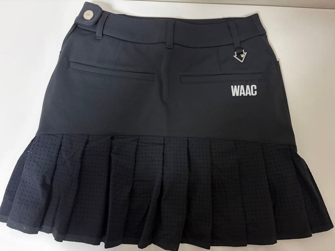 WAAC ブラック プリーツスカート S12E