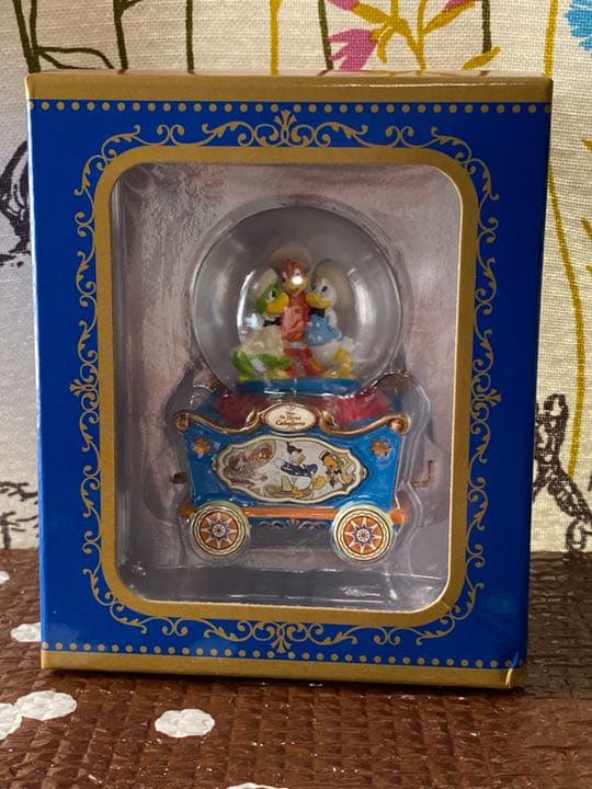 ドナルド三人の騎士 ⭐︎スノードーム ミニ トロッコ