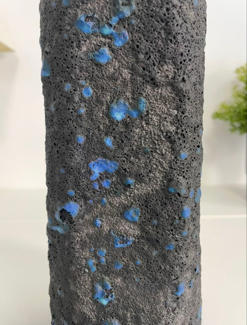 ヴィンテージフラワーベース　花瓶　西ドイツ　Fat Lava