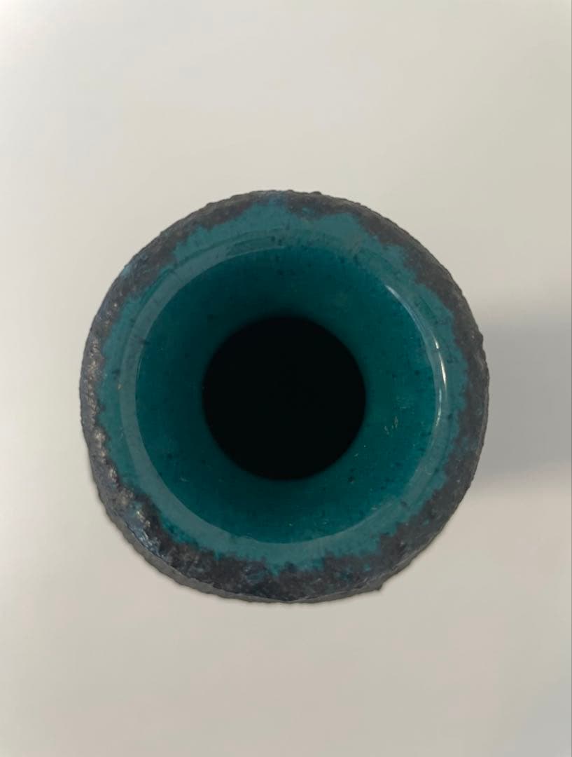 ヴィンテージフラワーベース　花瓶　西ドイツ　Fat Lava