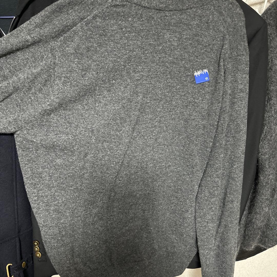 ADER ERROR グレー Vネック カーディガン M