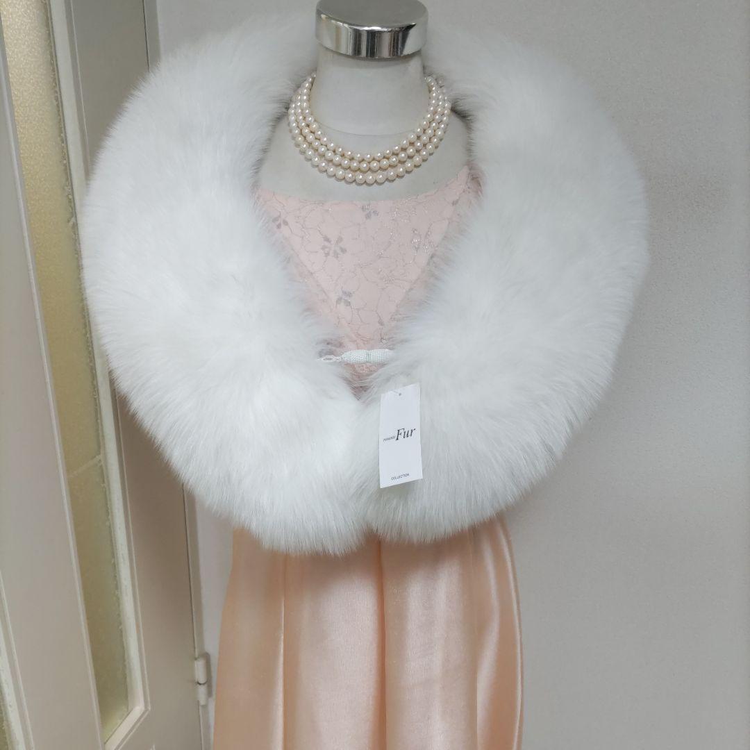 smile88　サガフォックス　シャドー　成人式ショール　SAGAFURS