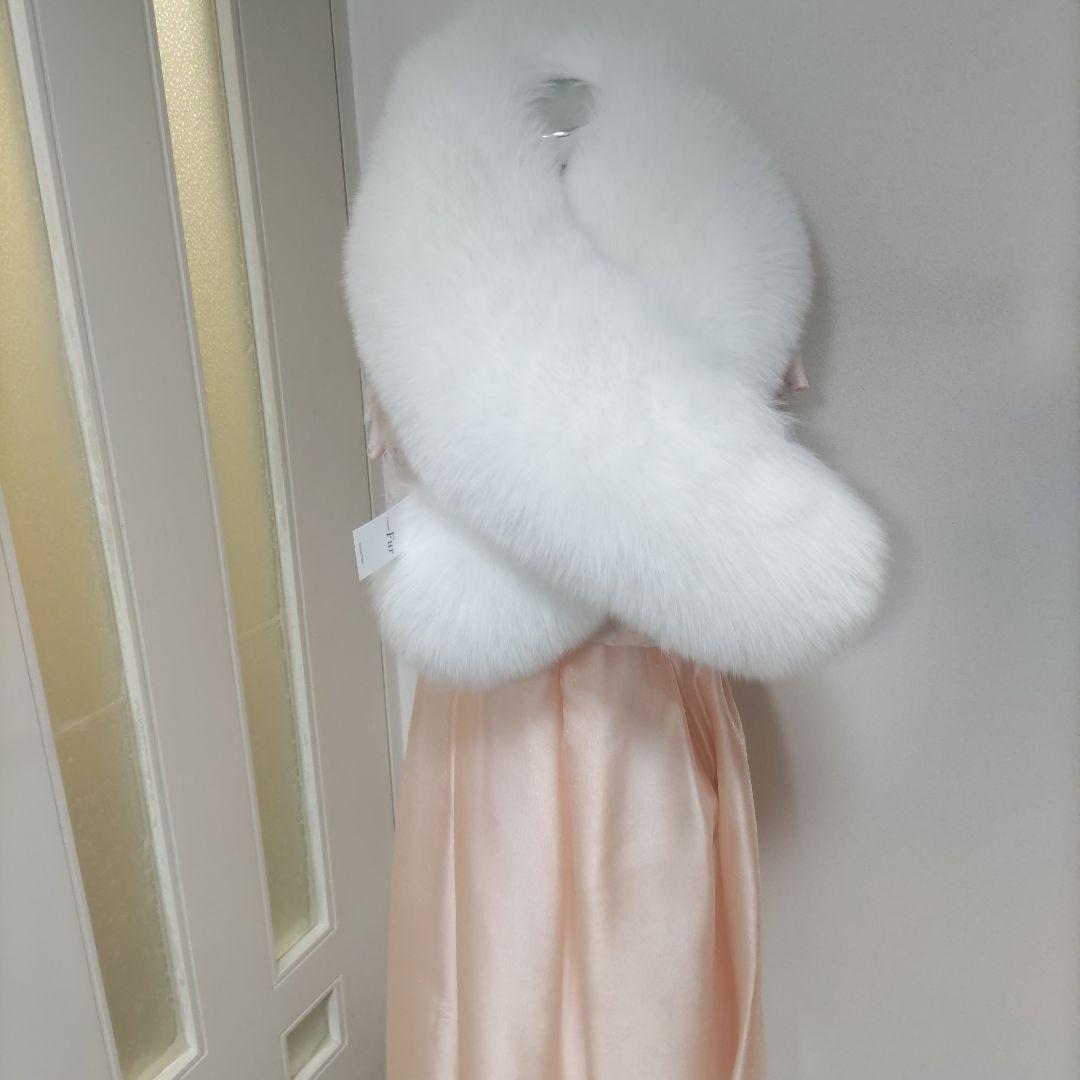 smile88　サガフォックス　シャドー　成人式ショール　SAGAFURS