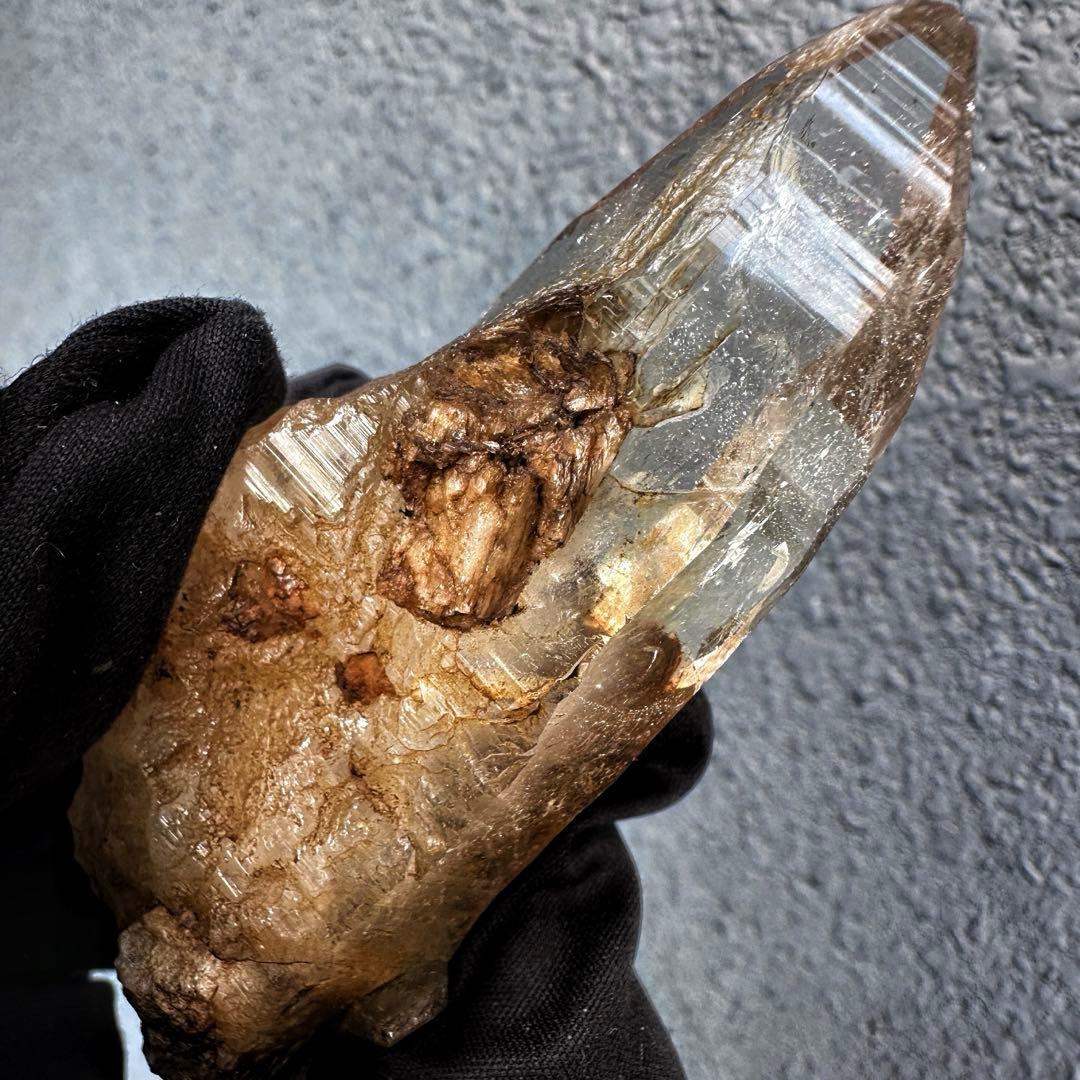 高透明度❗️レインボー☆コロンビアレムリアンシード クリスタル 雲母共生A1556