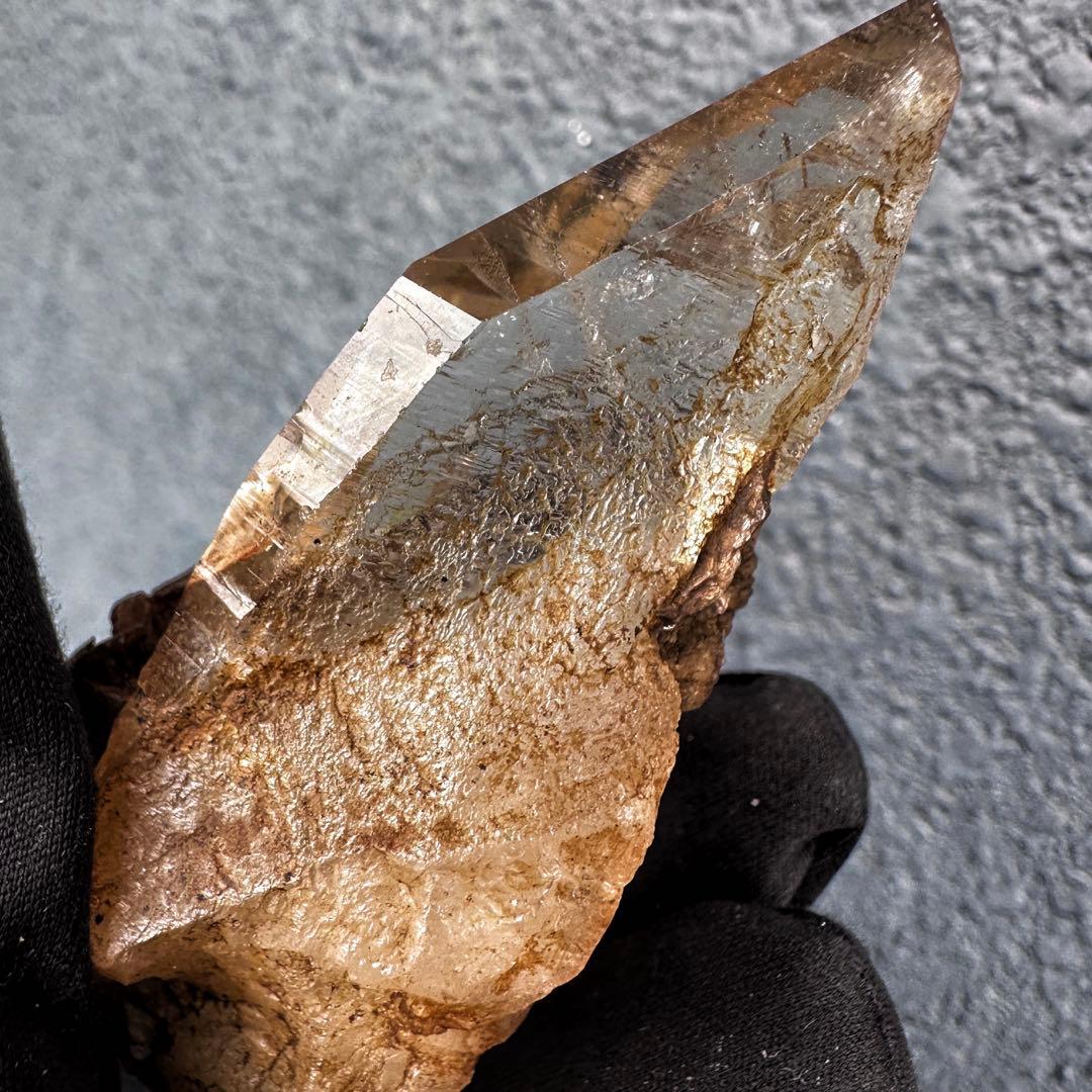 高透明度❗️レインボー☆コロンビアレムリアンシード クリスタル 雲母共生A1556