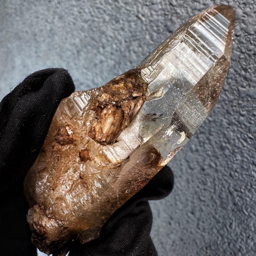 高透明度❗️レインボー☆コロンビアレムリアンシード クリスタル 雲母共生A1556