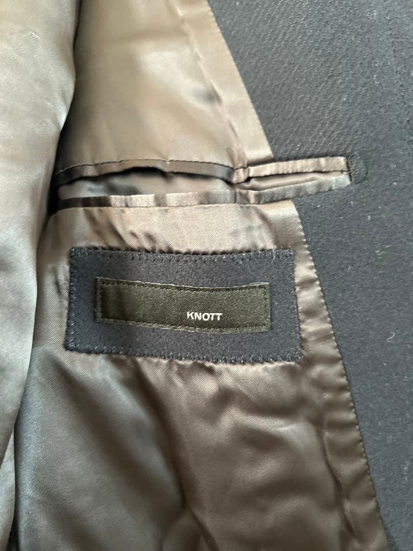 KNOTT トゥモローランド チェスターコート メンズ SIZE1 カシミヤ