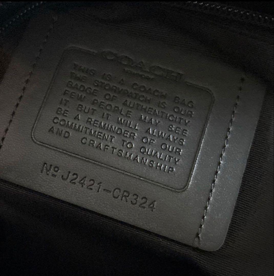 美品✨コーチ COACH メンズ バッグ　スプリント トート　黒