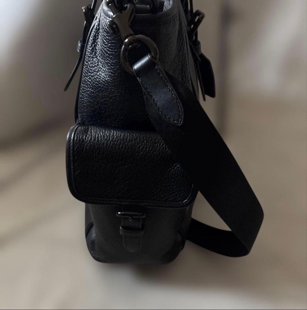 美品✨コーチ COACH メンズ バッグ　スプリント トート　黒