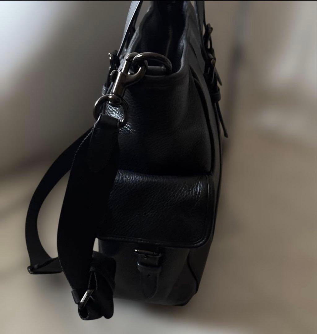 美品✨コーチ COACH メンズ バッグ　スプリント トート　黒
