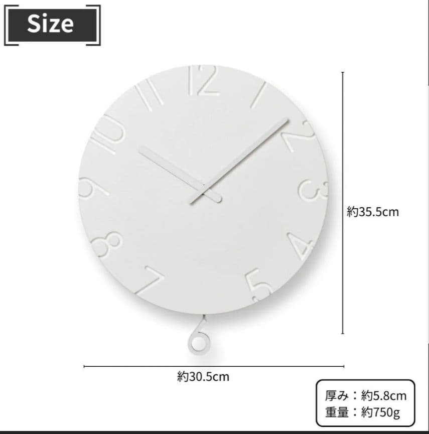 Lemnos レムノス CARVED SWING NTL15-11 時計