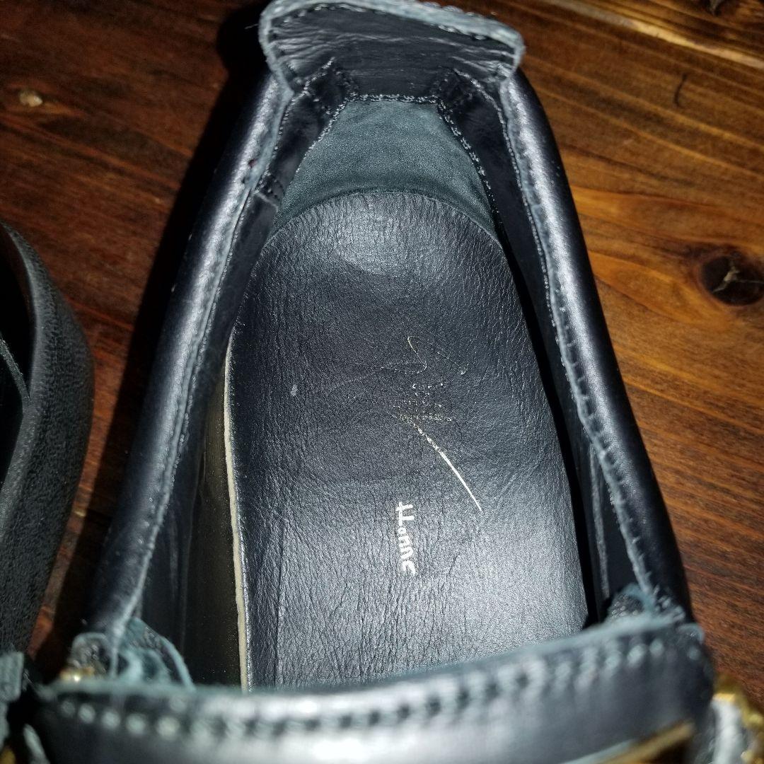 極美品　ジュゼッペザノッティ・レザー スニーカー　40 黒　メタルプレート