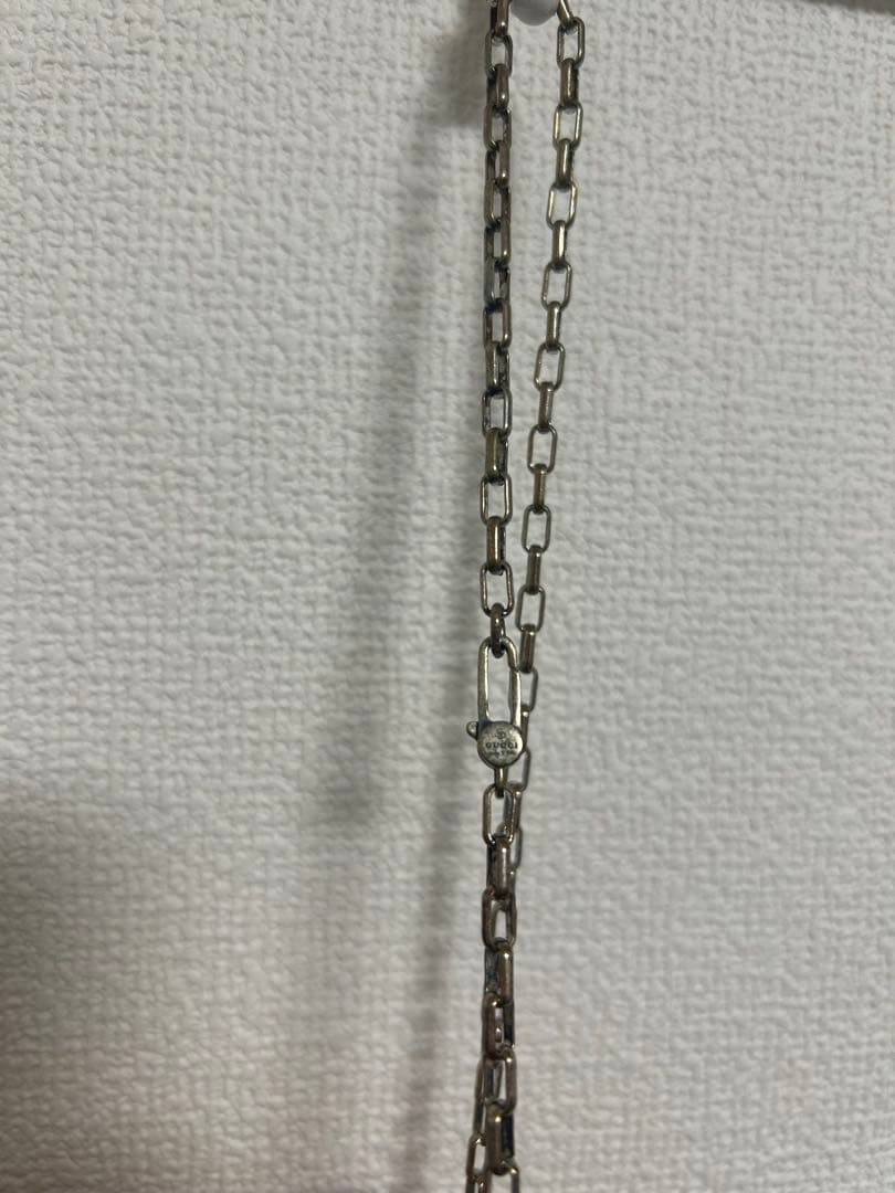 GUCCI ベネチアン チェーンネックレス シルバー925