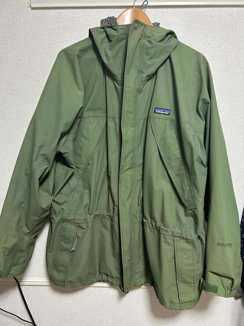 ヤ*ズ様 patagonia ストームジャケット ゴアテックス カーキL