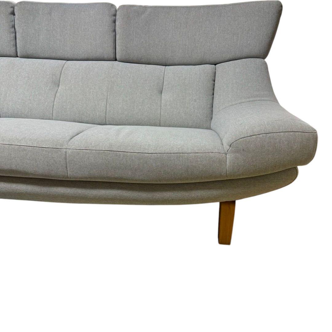 カリモク UU4603/UU4653 3人掛け　布ファブリックソファ