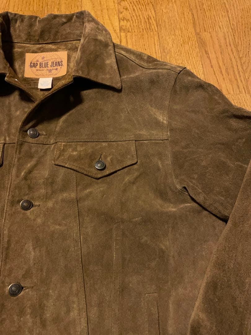 【90s〜00s】OLD GAP レザージャケット スウェード ヴィンテージ