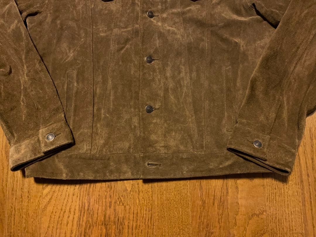 【90s〜00s】OLD GAP レザージャケット スウェード ヴィンテージ