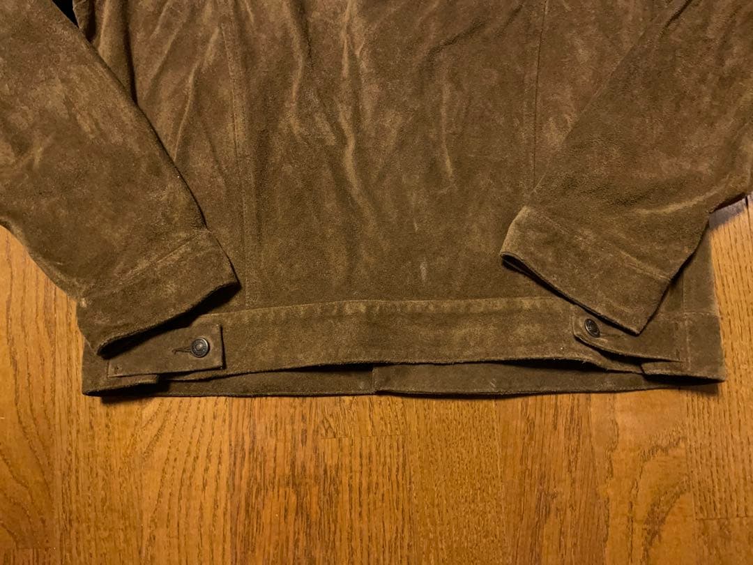 【90s〜00s】OLD GAP レザージャケット スウェード ヴィンテージ