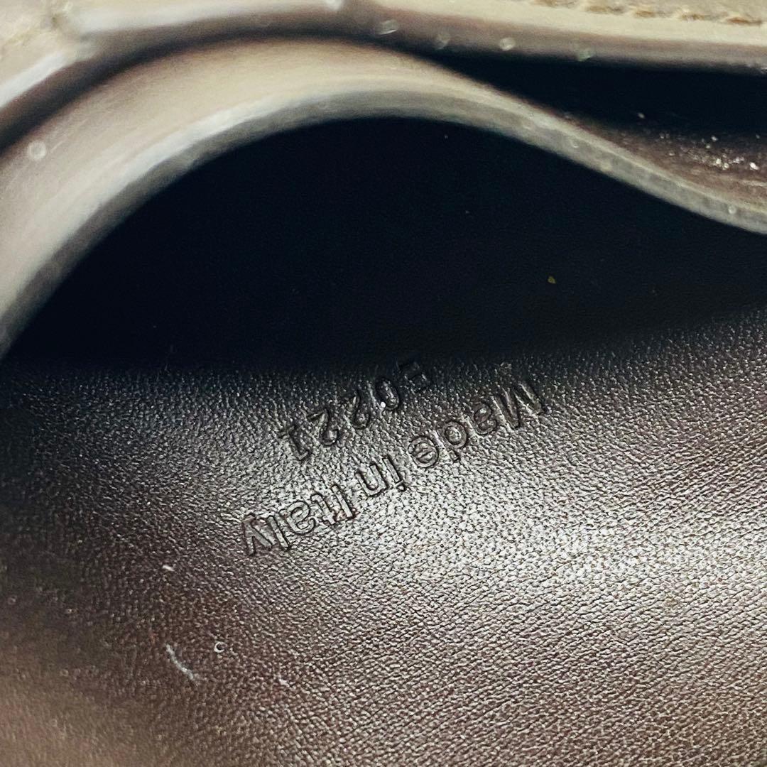 ベルルッティ　レザー/カリグラフィ/二つ折り財布/札入れ/ブラウン/ウォレット