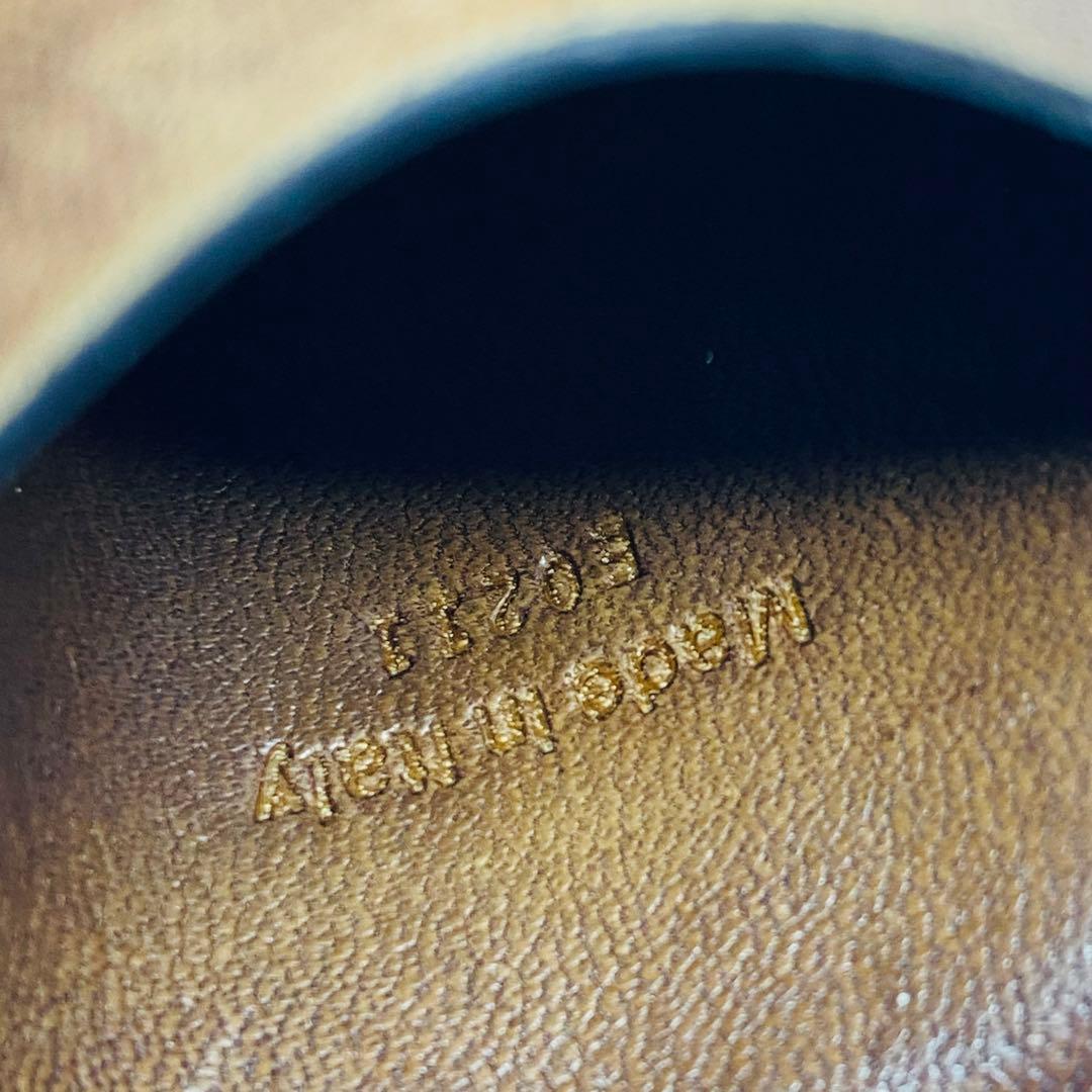 ベルルッティ　レザー/カリグラフィ/二つ折り財布/札入れ/ブラウン/ウォレット