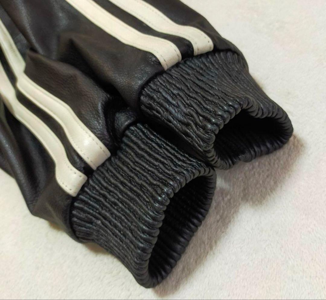 美品　AVIREX ラムレザー トラックジャケット